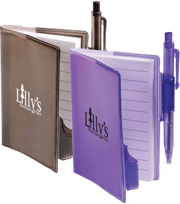 Community Event Giveaways for Dentists: Clear-View Mini Notebook