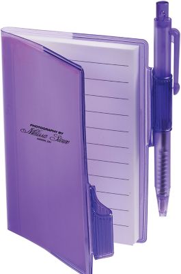 Branded Notebooks & Journals: Clear-View Mini Notebook