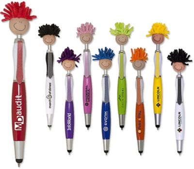 Custom Stylus Pens: Moptoppers® Screen Cleaner With Stylus Pen