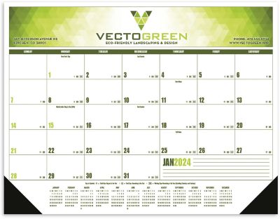 Custom Calendars: Full Color Desk Pad Calendar