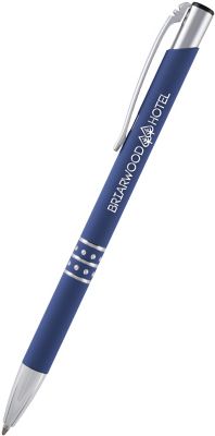 Custom Soft Touch Pens: Delane® Slimline Softex Pen