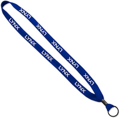 Custom Lanyards: Shoelace Lanyard With O-Ring 5/8"