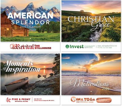 Custom Calendars: Luxe Gallery Assorted Wall Calendar