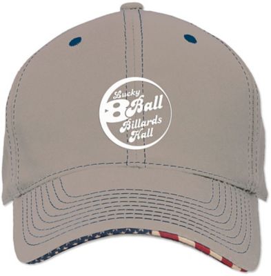 Patriotic Promotional Items: Embroidered Cotton Twill Patriot Baseball Cap