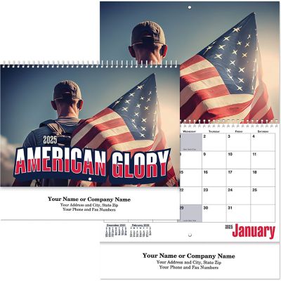 Promotional Wall Calendars: American Glory Spiral Wall Calendar