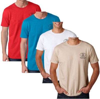 Custom Printed T-Shirts: Gildan® Softstyle® Mens Screen Printed T-Shirt