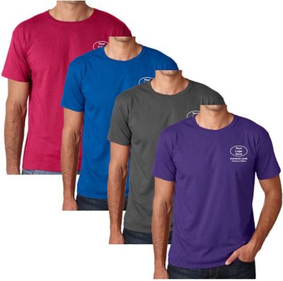 Mens 4.5oz Soft Cotton Lightweight T-Shirts