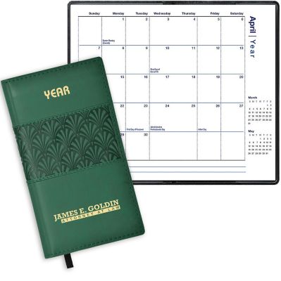 Art Deco Pocket Calendar Monthly | Amsterdam Printing