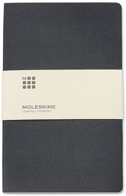 Printed Moleskine Hard Cover Large Notebook