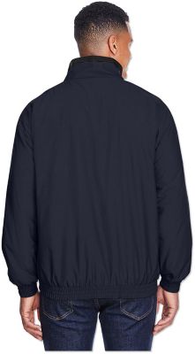 Harriton® Embroidered Fleece Lined Nylon Jacket
