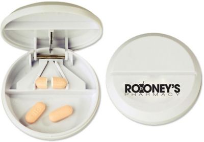 Pill Box & Pill Cutter