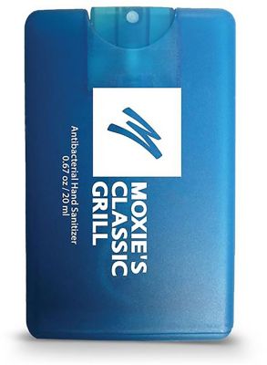 Dental Patient Giveaways: Credit Card Style Hand Sanitizer Spray 20 Ml