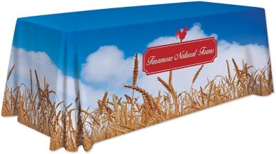 Full Color Full Imprint 6 Standard Table Throw