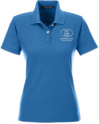 Custom Polo Shirts: Devon & Jones® Ladies Embroidered Polo Shirt
