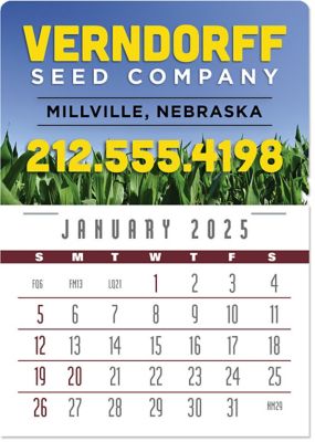 Custom Calendars: Full Color Press-N-Stick® Calendar