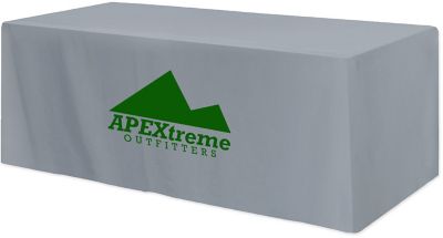 American Made Promotional Items: Fitted Table Cover 1 Color Imprint 8 Foot