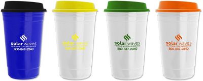 Personalized Travel Mugs & Tumblers: Traveler Insulated Cup 15 oz