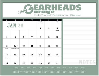 Personalized Desk Pad Calendars | Desk Pad Calendars 2026