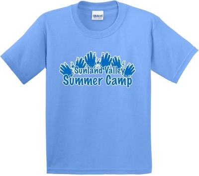 Basic Tees: Gildan® Screen Printed Youth Colored T-Shirt