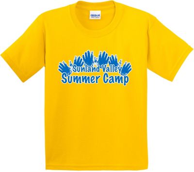 Basic Tees: Gildan® Screen Printed Youth Colored T-Shirt