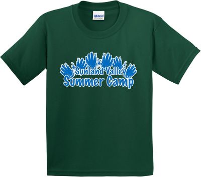 Basic Tees: Gildan® Screen Printed Youth Colored T-Shirt