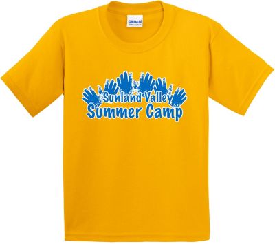 Basic Tees: Gildan® Screen Printed Youth Colored T-Shirt