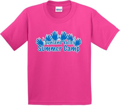 Basic Tees: Gildan® Screen Printed Youth Colored T-Shirt