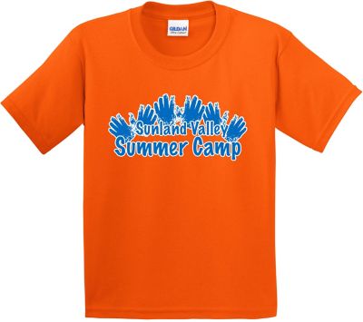 Basic Tees: Gildan® Screen Printed Youth Colored T-Shirt
