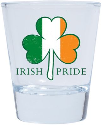St Patrick's Day Promotional Products: Full Color Shot Glass 1.5 oz