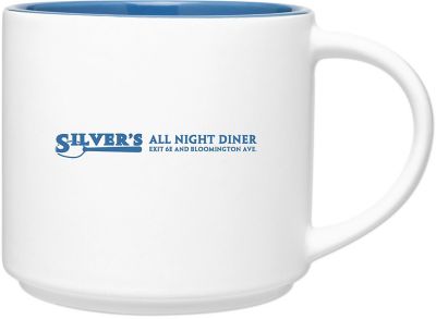 Holiday Gifts for Employees Under $20: Monaco White Stoneware Mug 16 oz