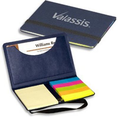 Sticky Note + Business Card Holder, White