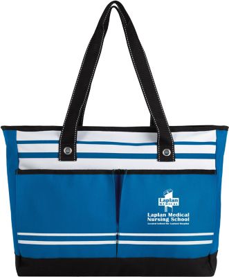 Custom Zipper Tote Bags: Atchison® Two Pocket Fashion Tote