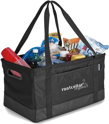Personalized Reusable Grocery Bags: Life In Motion Deluxe Utility Tote