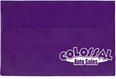 Custom Presentation & Document Folders With Logo: Standard Vinyl Underarm Portfolio