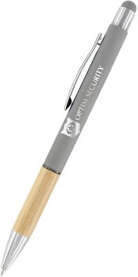 Brite Collection: Saratoga Bamboo Grip Stylus Pen