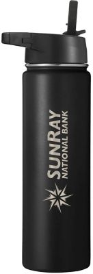 Promotional 28 oz. Grip Stainless Steel Water Bottle-Blank - Qty: 36