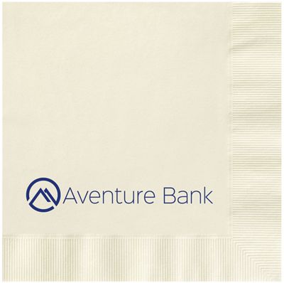 Custom Drinkware: Luncheon Napkin Hot Stamp Coined