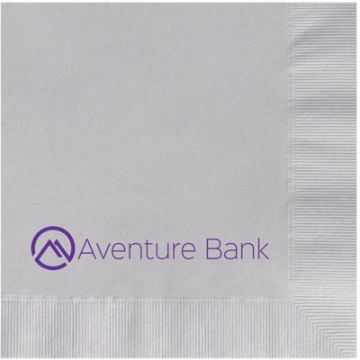 Custom Coasters and Napkins: Luncheon Napkin Hot Stamp Coined
