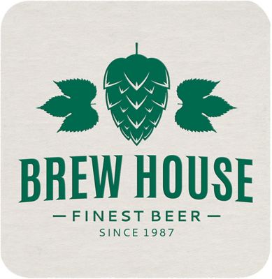 Custom Drinkware: Square Coaster Foil Print