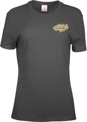 Basic Tees: Screen Printed Ladies 100% Cotton Colored T-Shirt