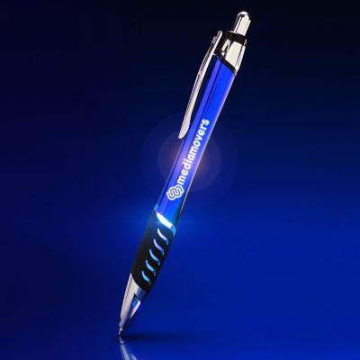 Promotional Blue Ink Pens: Technostar® Illuminated Pen