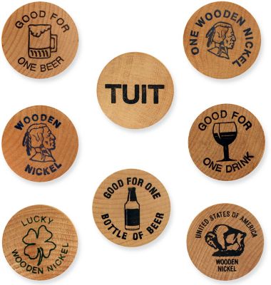 Wooden Nickels | Amsterdam Printing