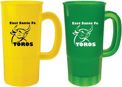 Custom Bar & Glassware: Plastic Stein 22 oz