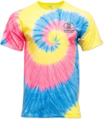 dye neon tie rainbow port shirt company