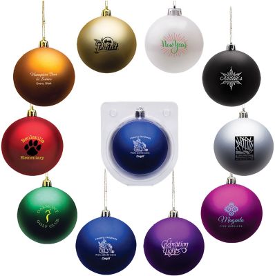 Cozy Home Promotional Products: Shatter Resistant Ornament
