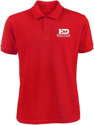 Free Design Services: Screen Printed Men's 50/50 Polo Shirt
