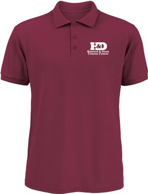 Screen Printed Apparel: Screen Printed Men's 50/50 Polo Shirt