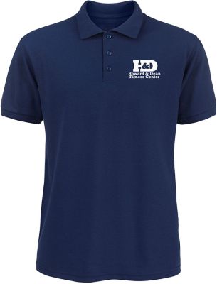 Screen Printed Apparel: Screen Printed Men's 50/50 Polo Shirt