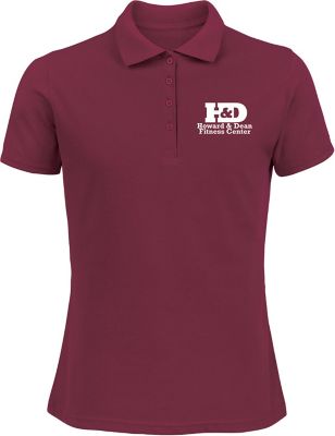 Screen Printed Apparel: Screen Printed Ladies 50/50 Polo Shirt