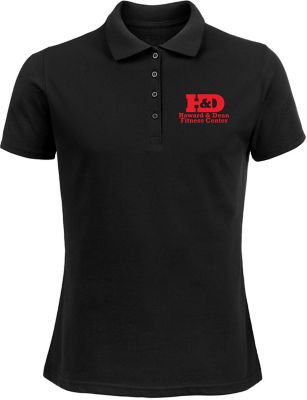 Screen Printed Apparel: Screen Printed Ladies 50/50 Polo Shirt